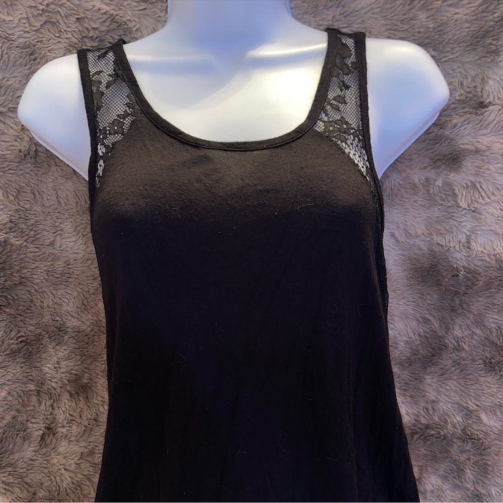 Small Rose Lace Tank Top